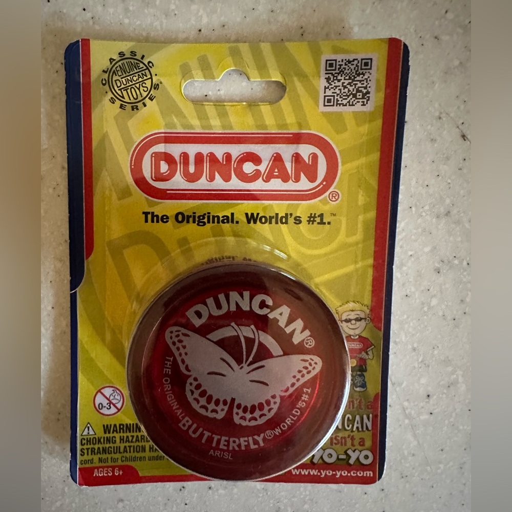 NWT Duncan Red Butterfly Yo-Yo.